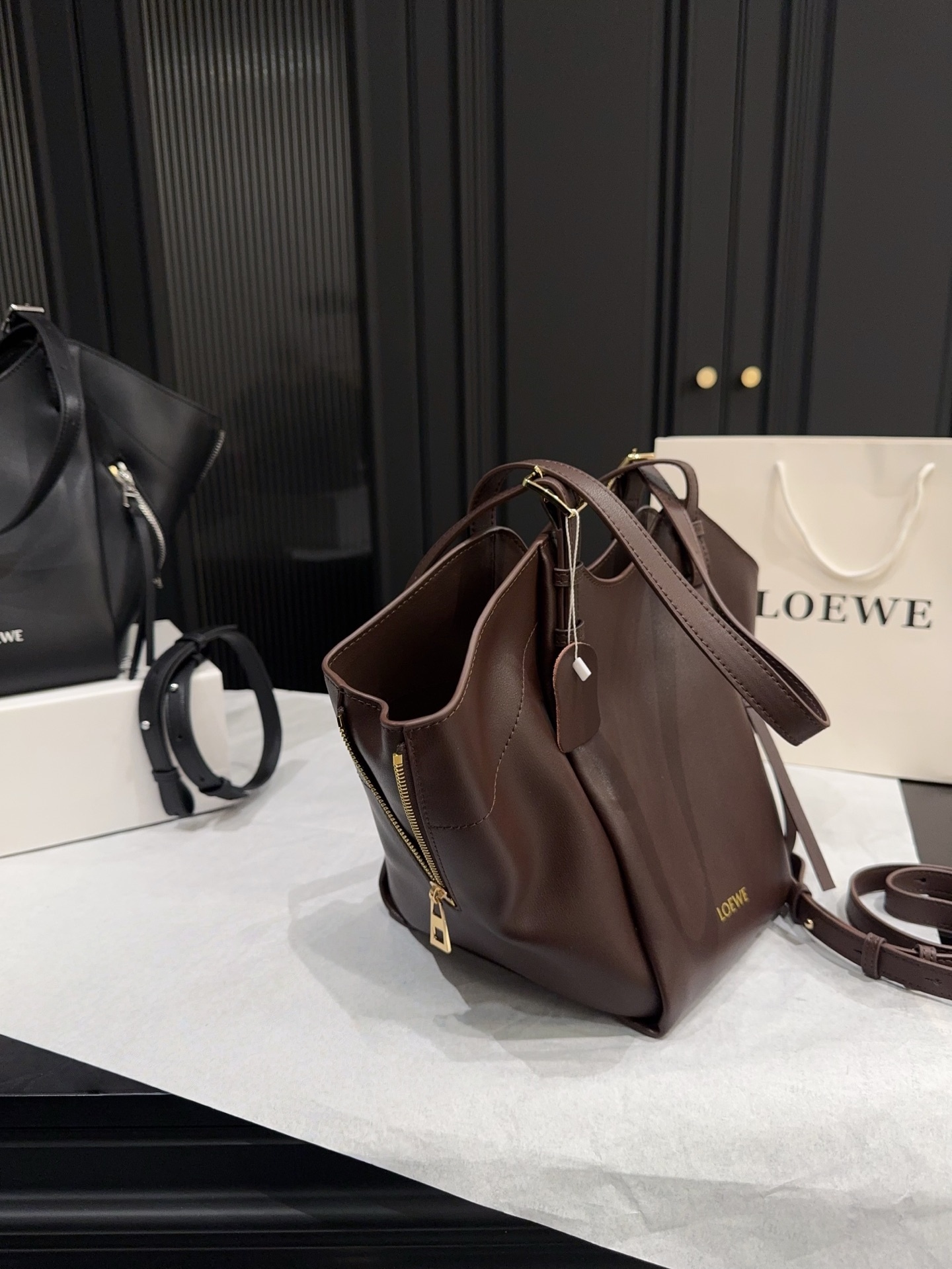 The LOEWE Hammock Flip Bag is HERE!