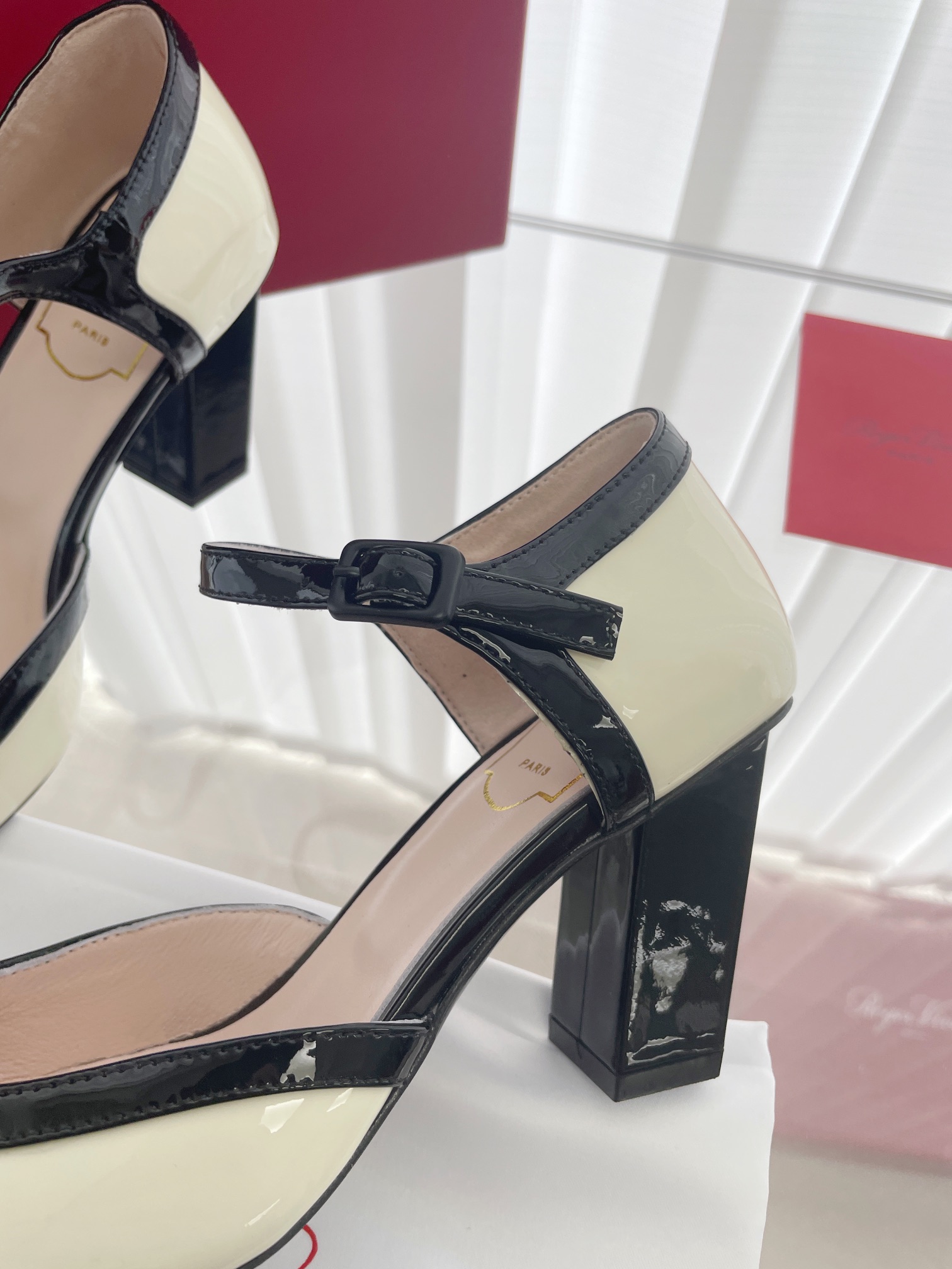 Roger Vivier Patent Leather Sandals