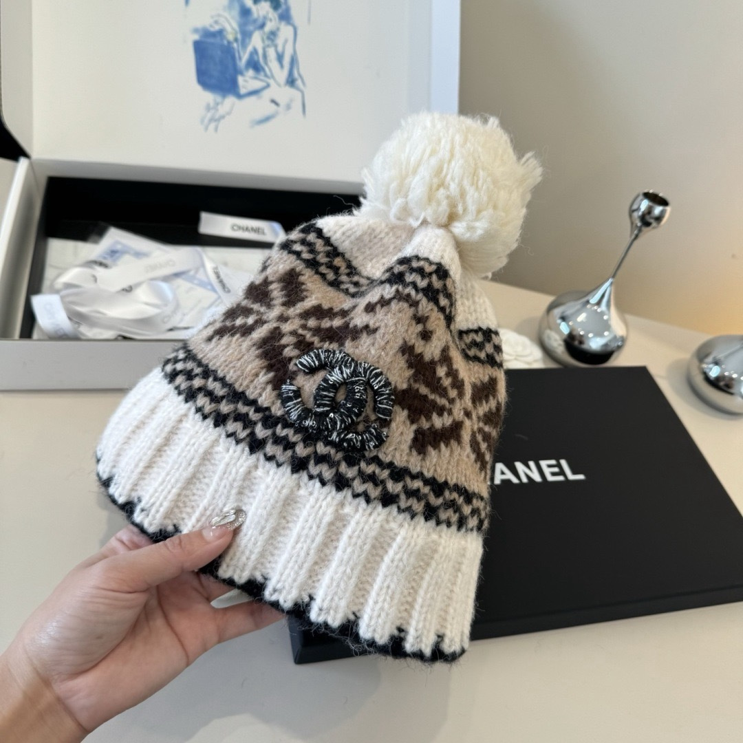 Chanel Ear Flap Hat