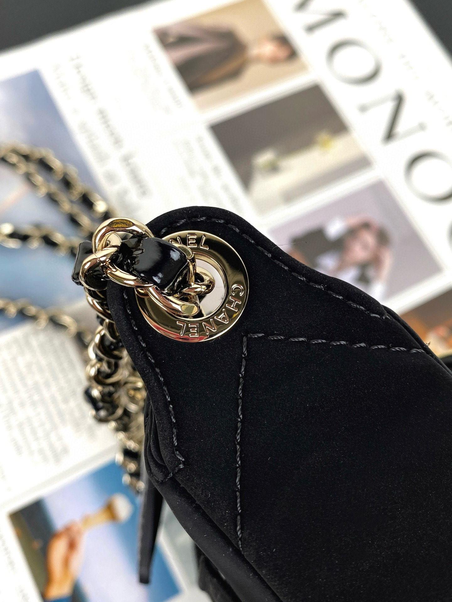 25N Ski Collection Five-Pointed Star Moon Bag / Crescent Bag Model/Article Reference: 66935m