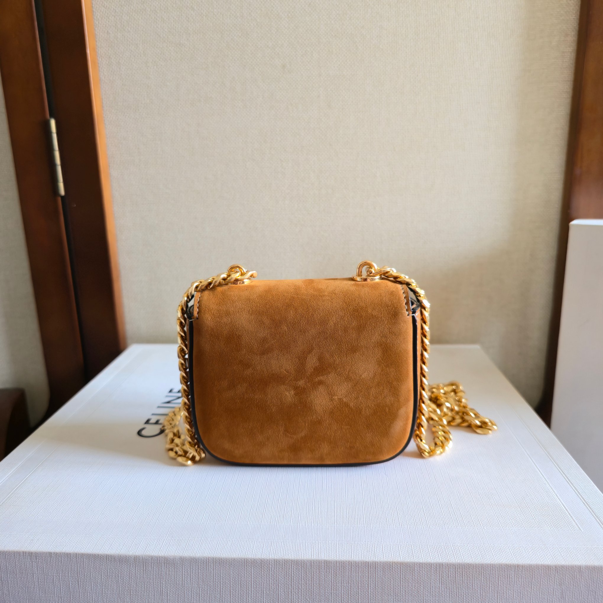 CELINE 2025 Mini Chain Earphone Case