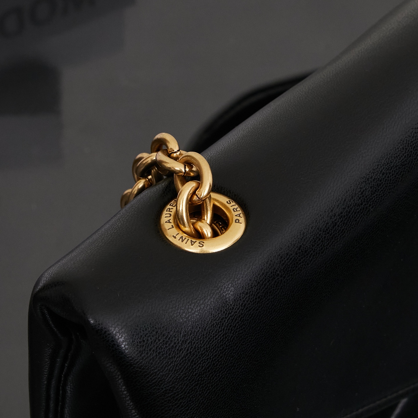 Saint Laurent Large Envelope Chain Bag in Lambskin