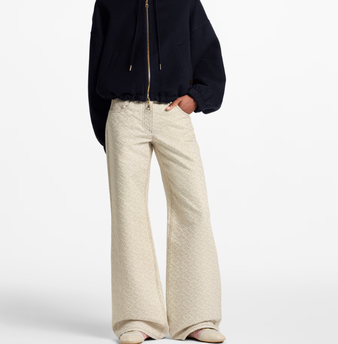 Louis Vuitton 1AJGXD 3D Monogram Jeans