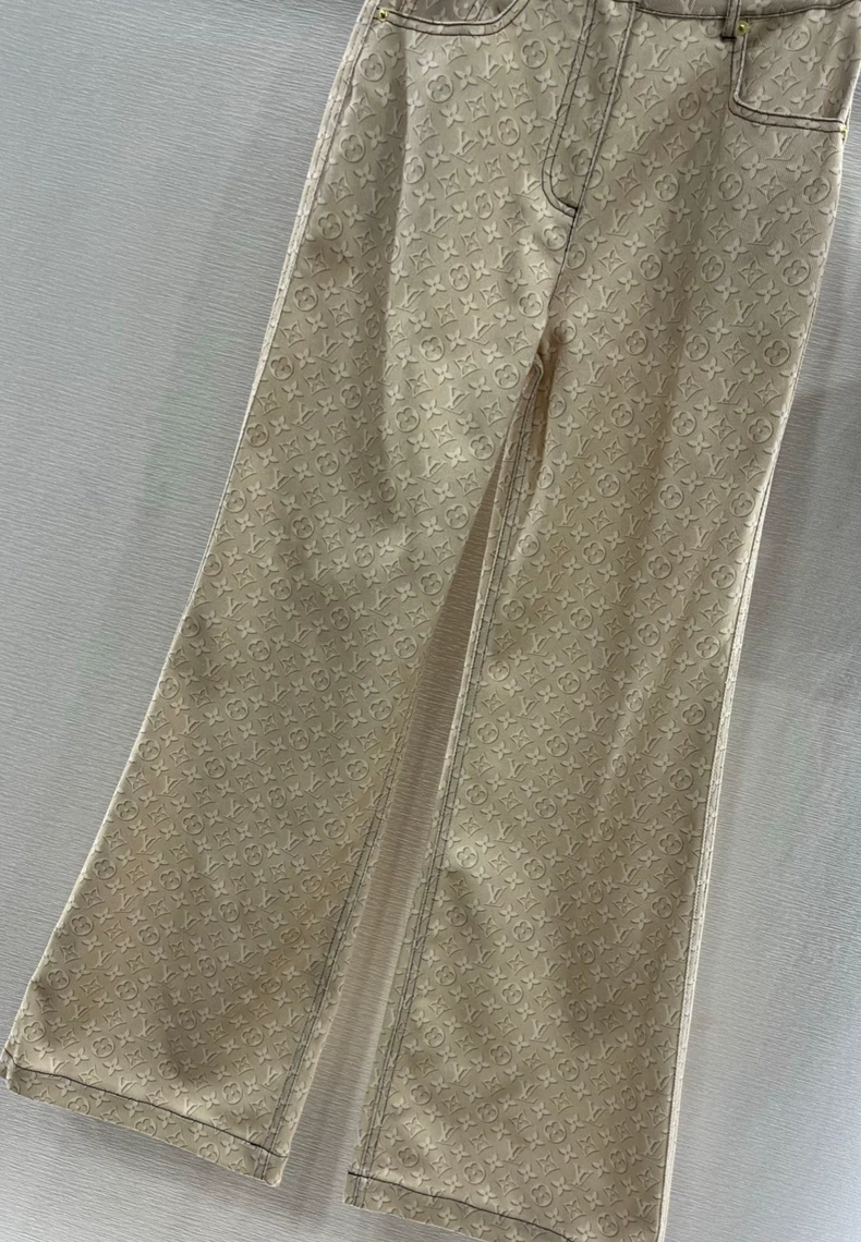 Louis Vuitton 1AJGXD 3D Monogram Jeans