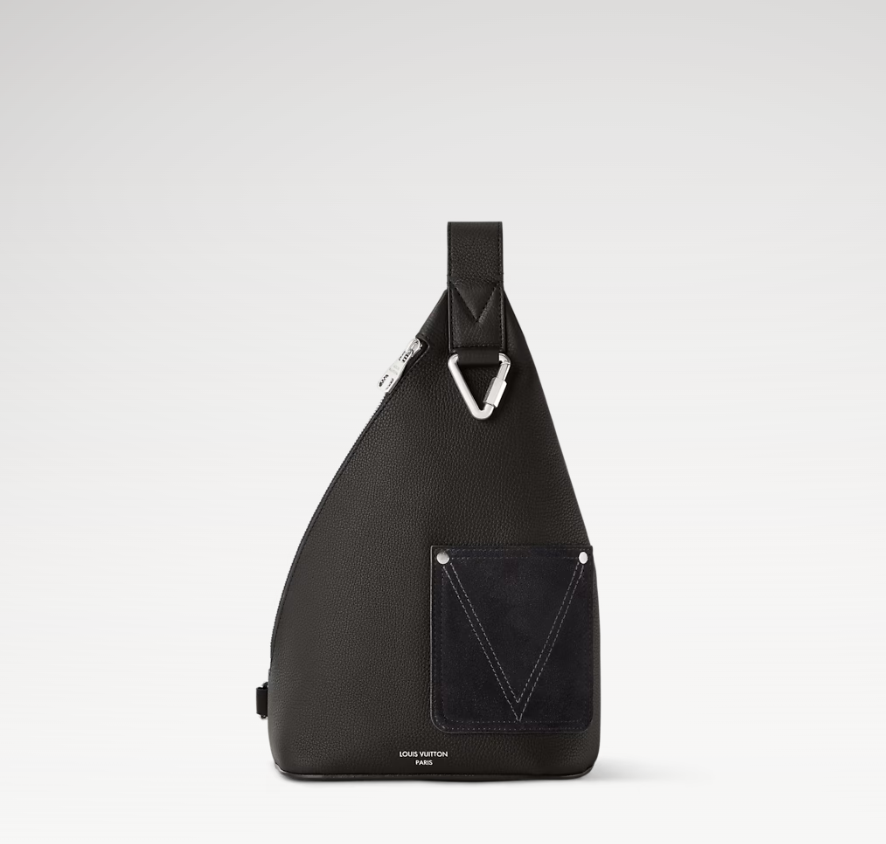 LOUIS VUITTON M27060 New Leather Line Delta Slingbag