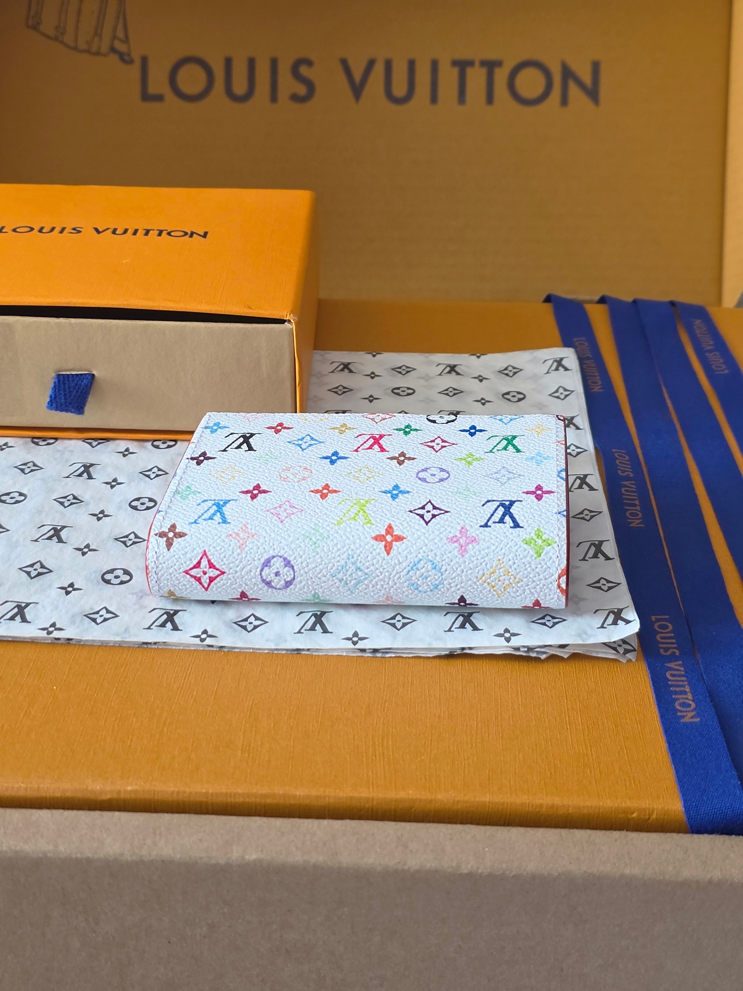 LOUIS VUITTON M27736 NEW LV x TM Lisa Wallet