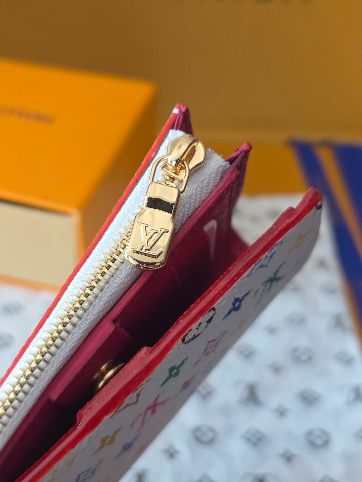 LOUIS VUITTON M27736 NEW LV x TM Lisa Wallet