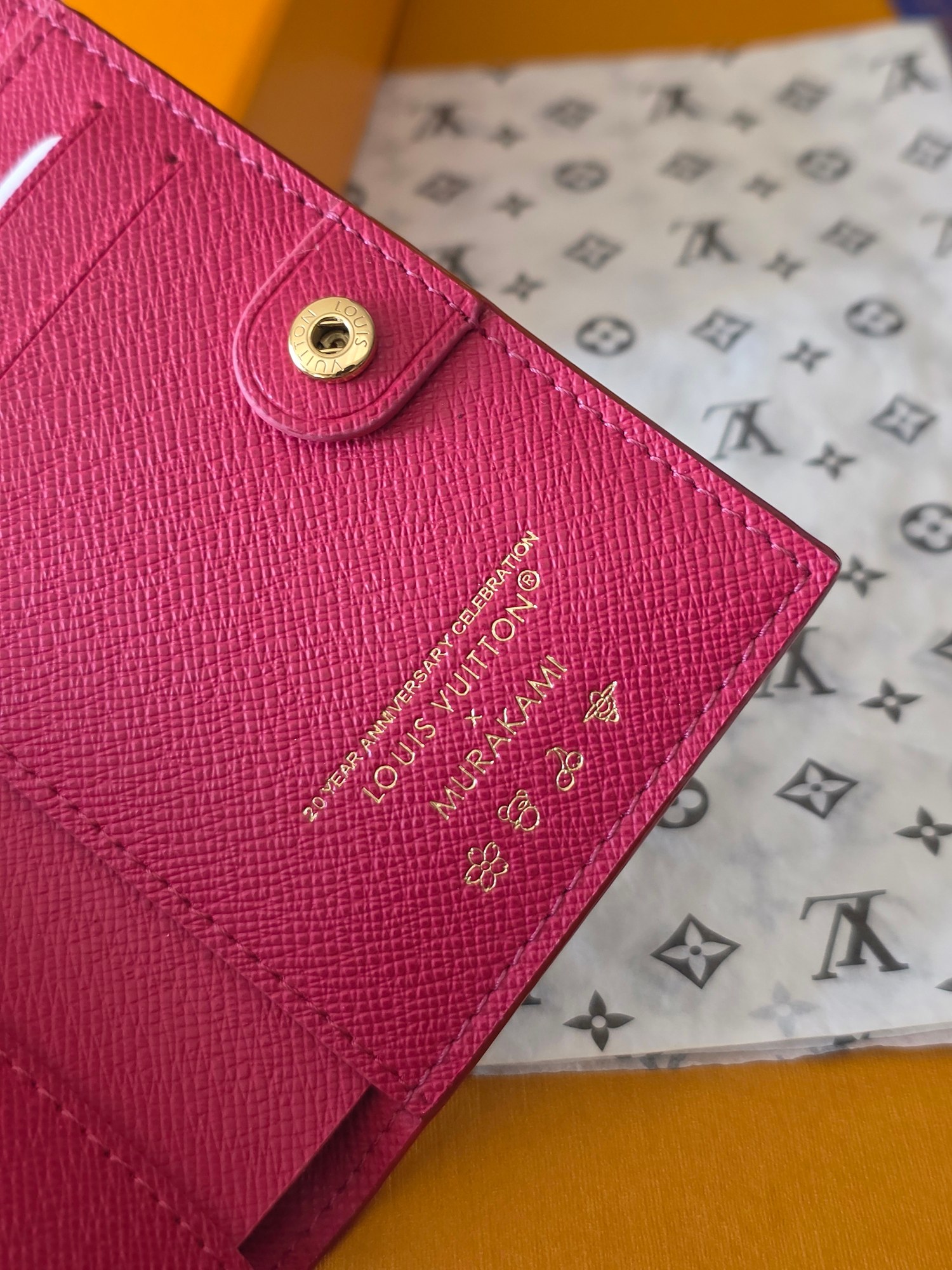 LOUIS VUITTON M27736 NEW LV x TM Lisa Wallet