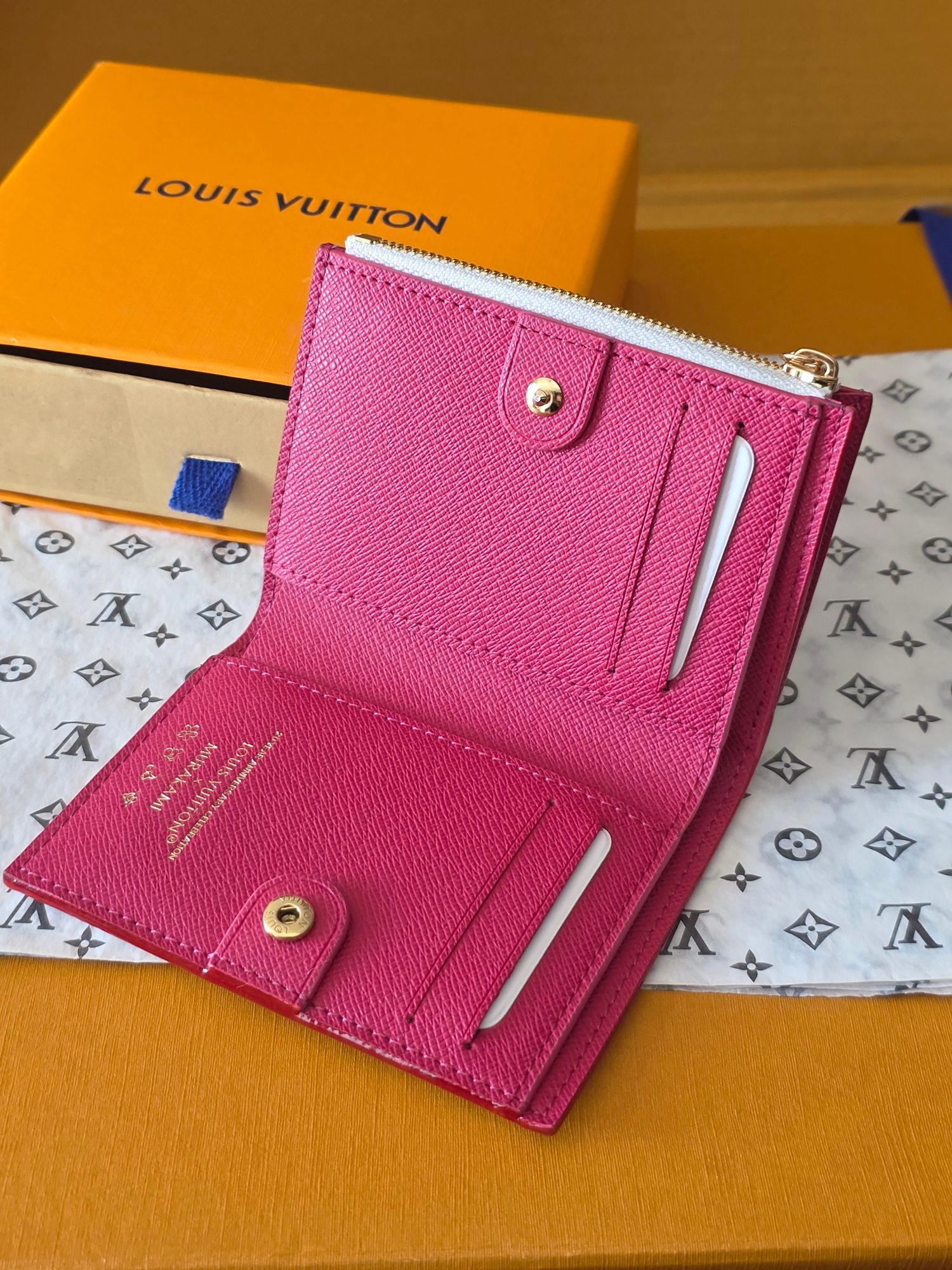 LOUIS VUITTON M27736 NEW LV x TM Lisa Wallet