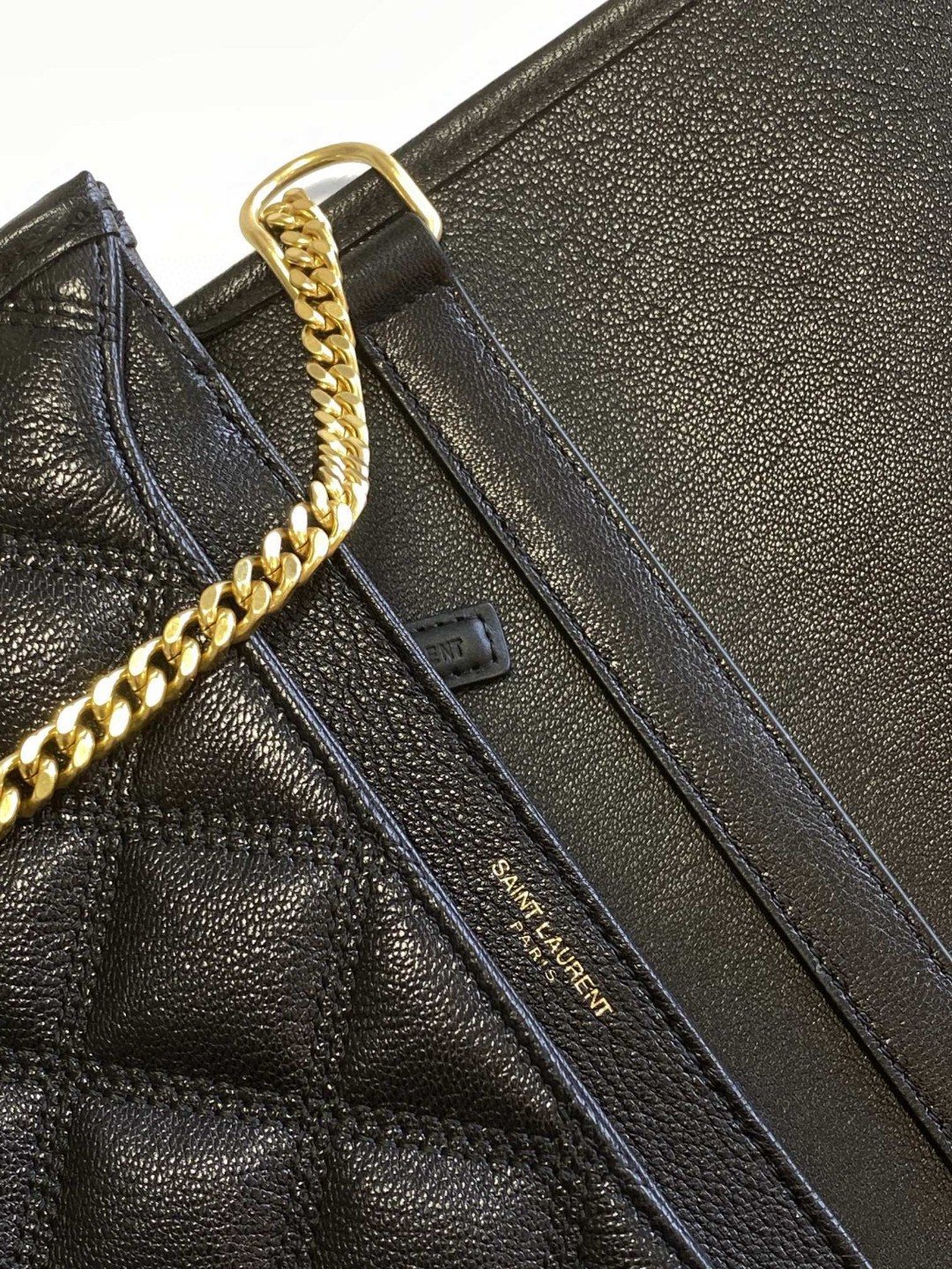 Saint Laurent Becky Quilted Lambskin Chain Bag