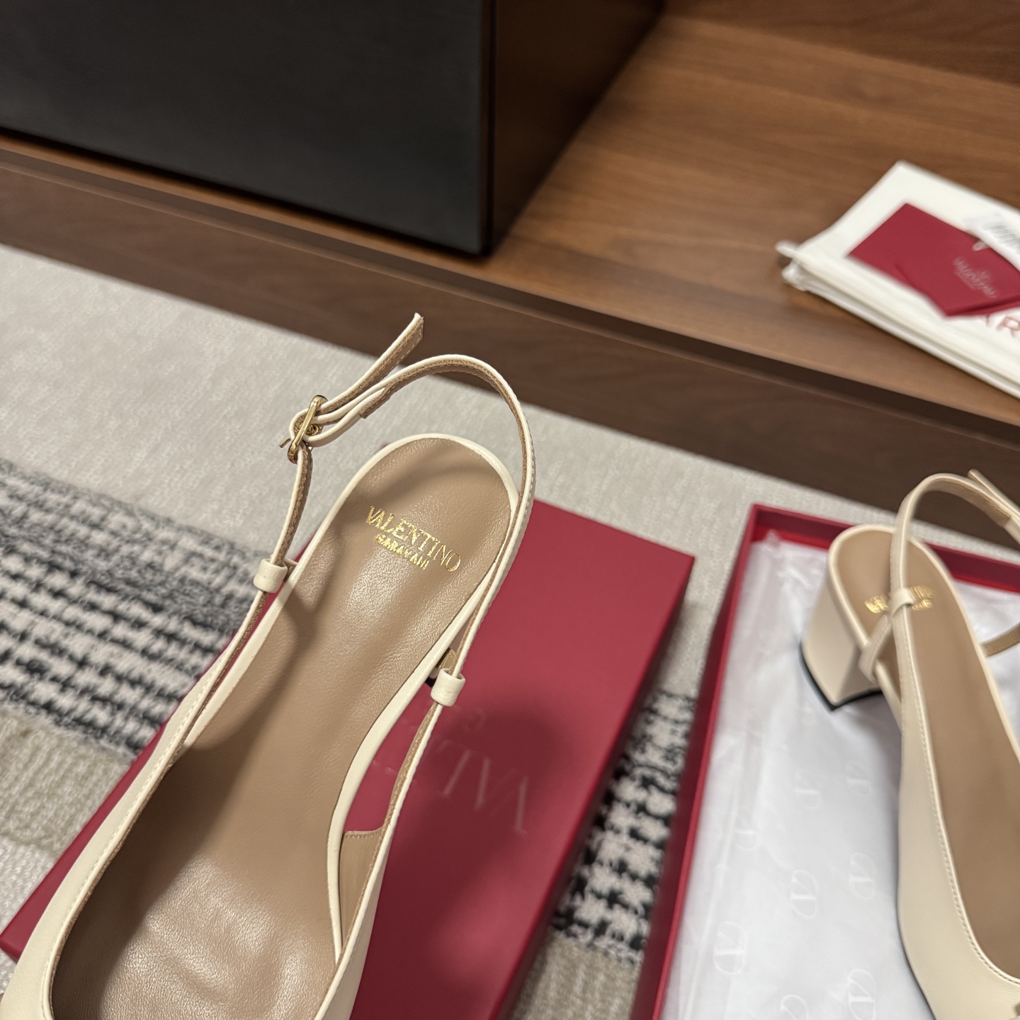 Valet Du Roi Kidskin Slingback Pumps 60Mm