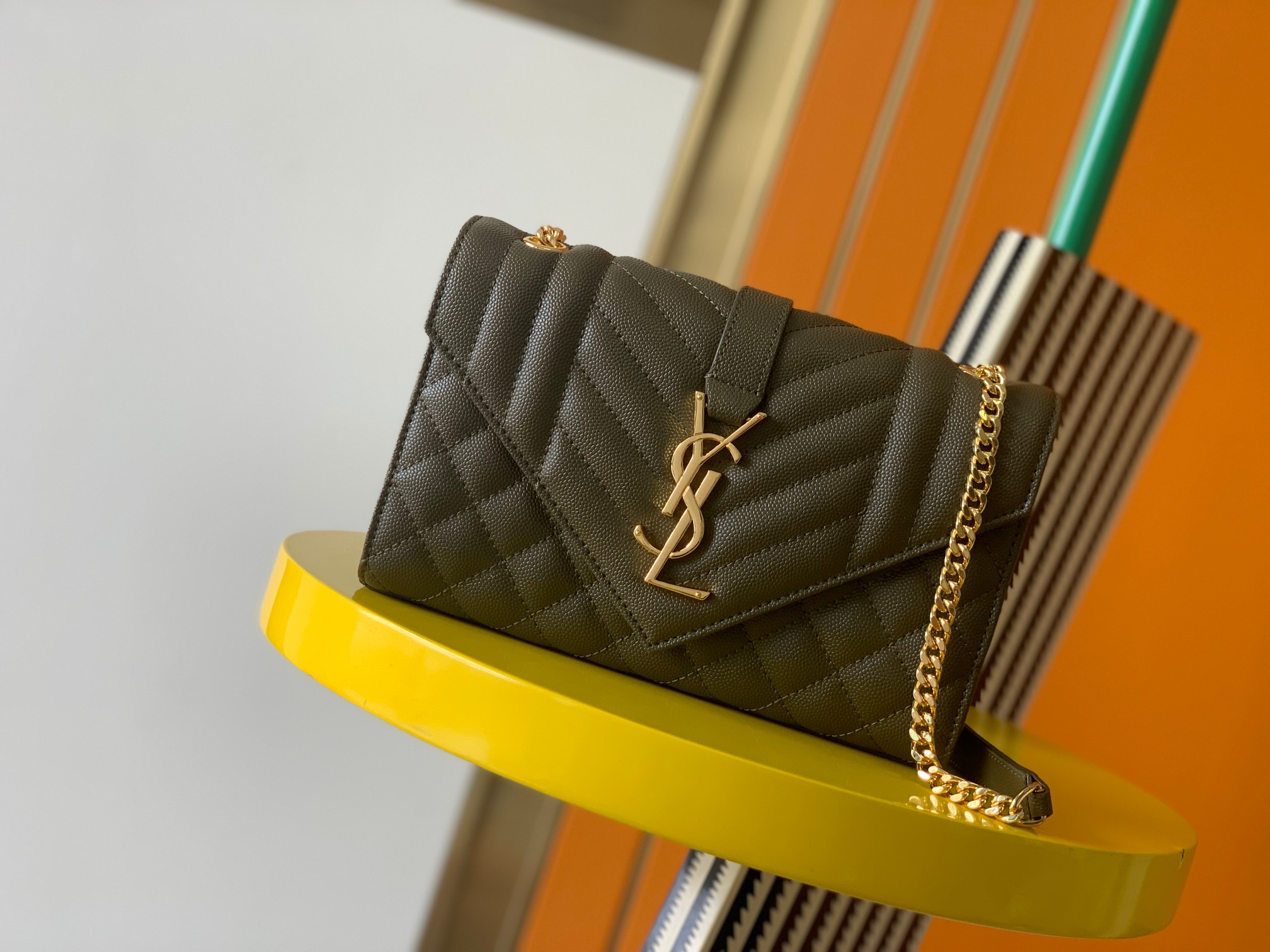 Saint Laurent Small Envelope Chain Bag