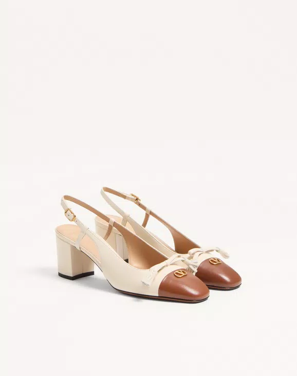Valet Du Roi Kidskin Slingback Pumps 60Mm
