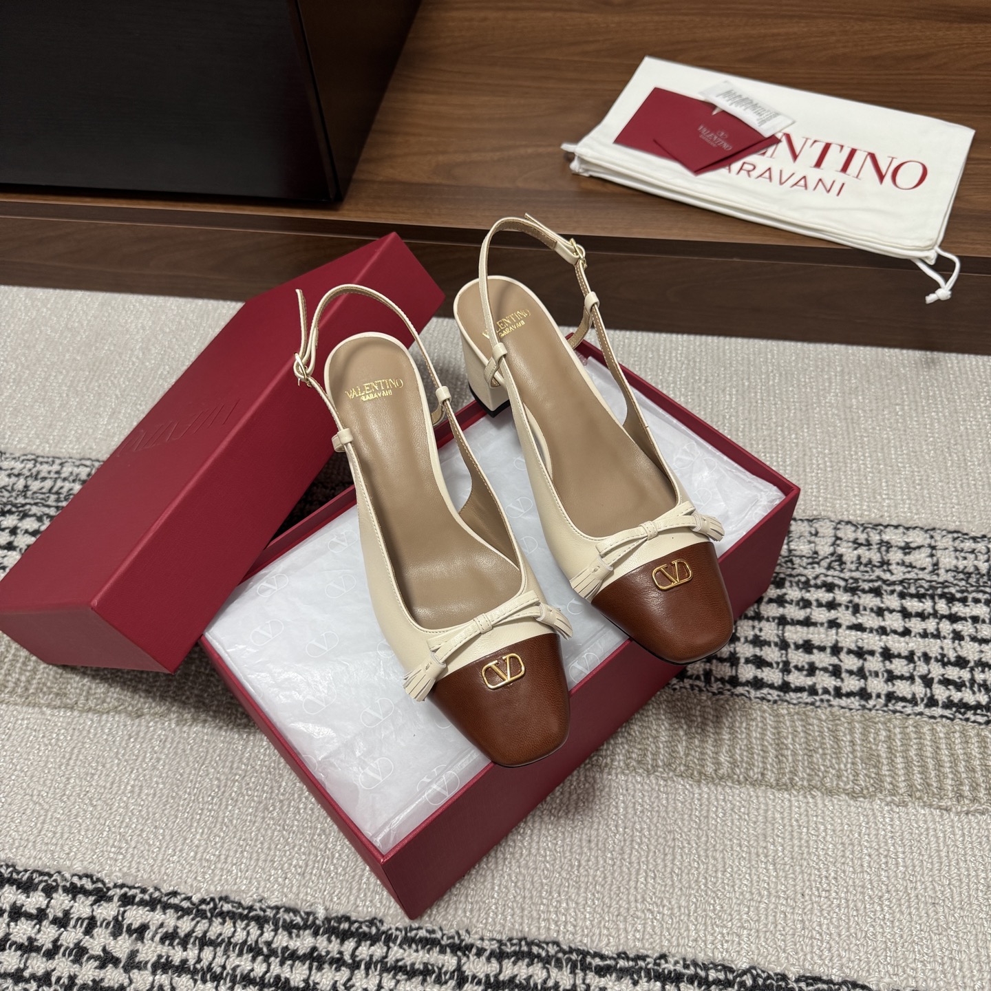 Valet Du Roi Kidskin Slingback Pumps 60Mm