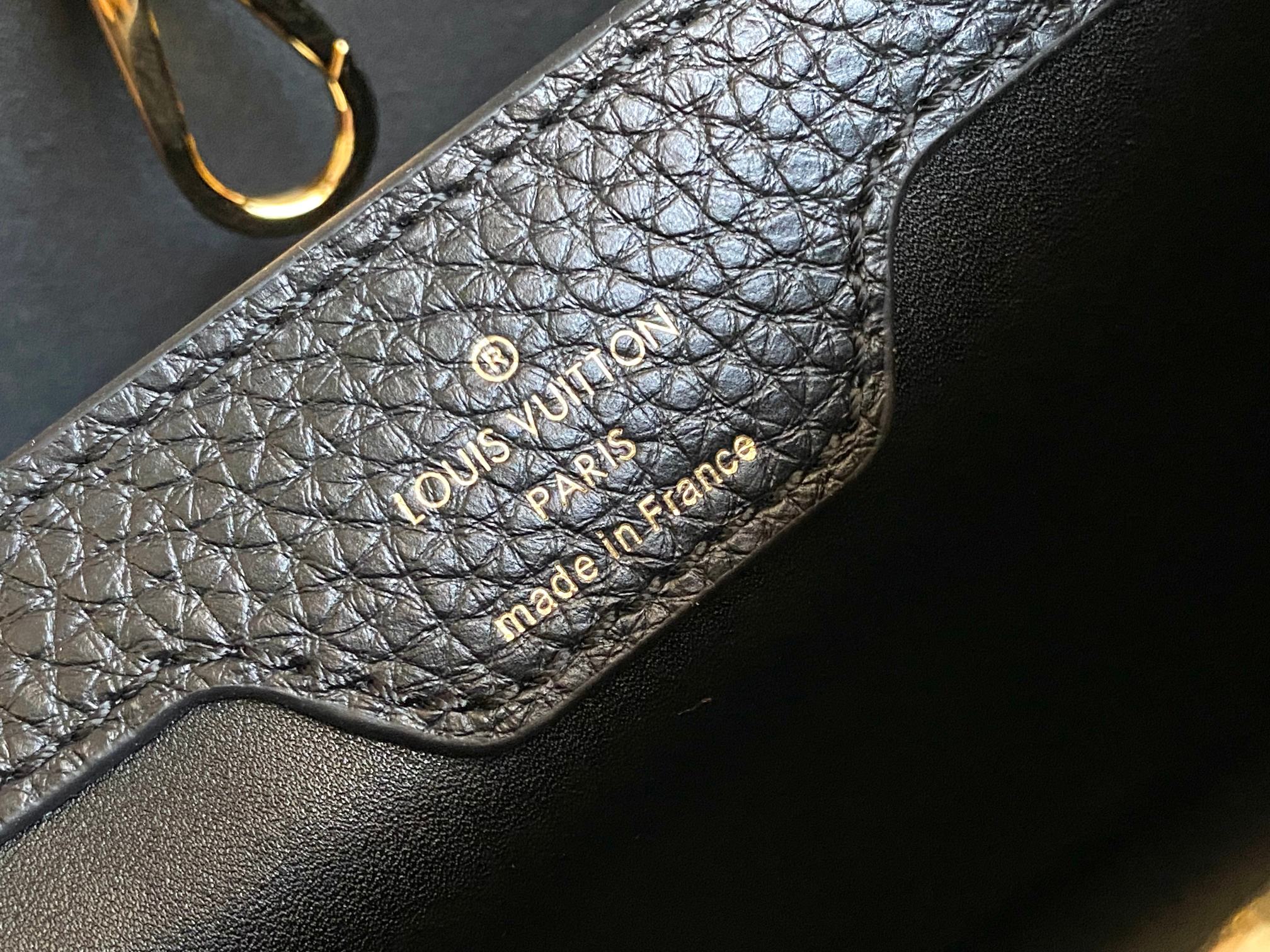 Louis Vuitton M23263 Capucines BB Black