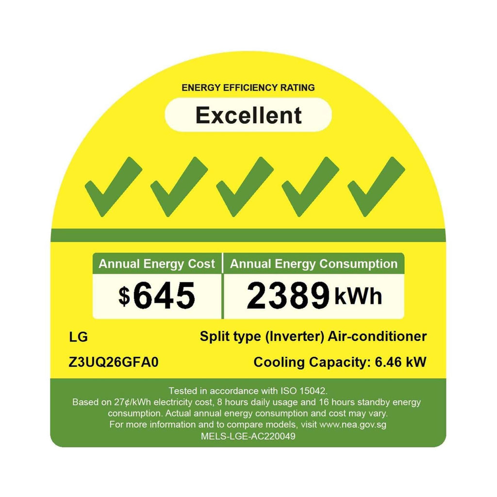 ARTCOOL+ SYSTEM 2 WIFI AIRCON (12K + 18K) & FREE INSTALLATION / Free $100 Grocery Voucher Redeem From LG