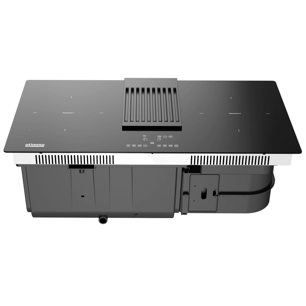 EIH8782E 78CM 2-ZONE INDUCTION HOB WITH DOWNDRAFT HOOD