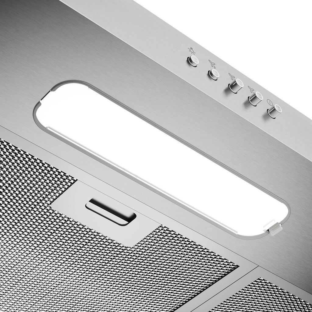 90CM BUNDLE: ECF9214X SLIMLINE HOOD & EHG9350 3-BURNER GAS HOB