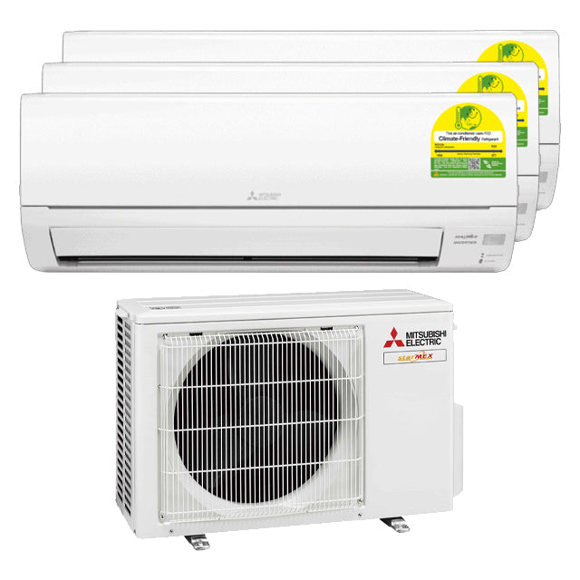 STARMEX SYSTEM 3 AIRCON (9K x2 + 12K) & FREE INSTALLATION