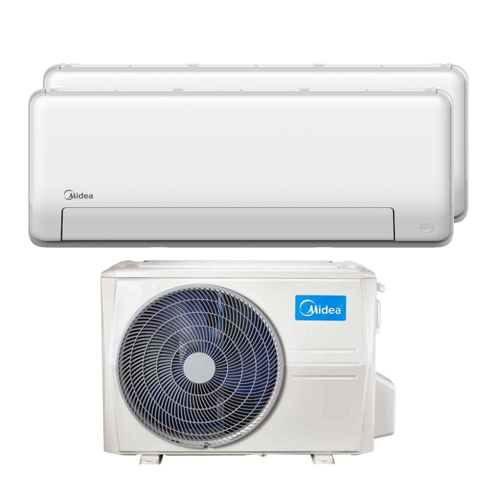 SYSTEM 2 AIRCON (12K x2) / FREE INSTALLATION + FREE $50 NETS CARD BY MIDEA