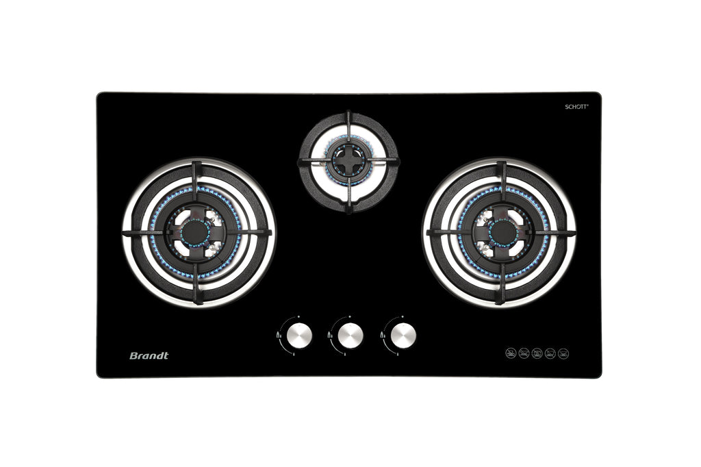 TG2283BBP/BBL/BEP/BEL 80CM 3 BURNERS GAS HOB