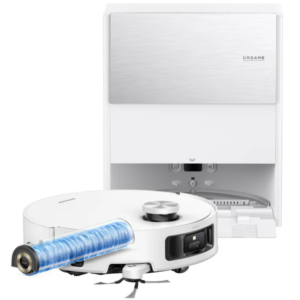 AQUA 10 ROLLER ROBOT VACUUM MOP CLEANER / Free Side Brush + Dust bag + Detergent (1L)