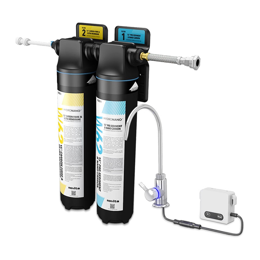 W62 PLUS 15" UNDERSINK FILTRATION SYSTEM / Free Installation by Novita
