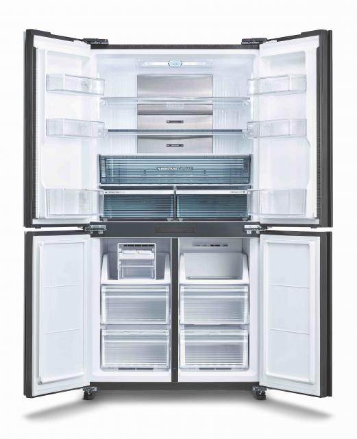SJ-VX57ES-DS 567L 4-DOOR FRIDGE