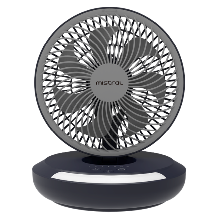 MRF700 6" RECHARGEABLE FOLDABLE USB FAN WITH MOODLIGHT