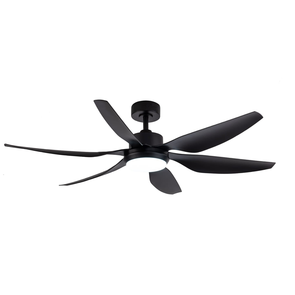 HELI 56/66" POWERFUL & QUIET DC CEILING FAN + OPTIONAL LIGHT & WI-FI