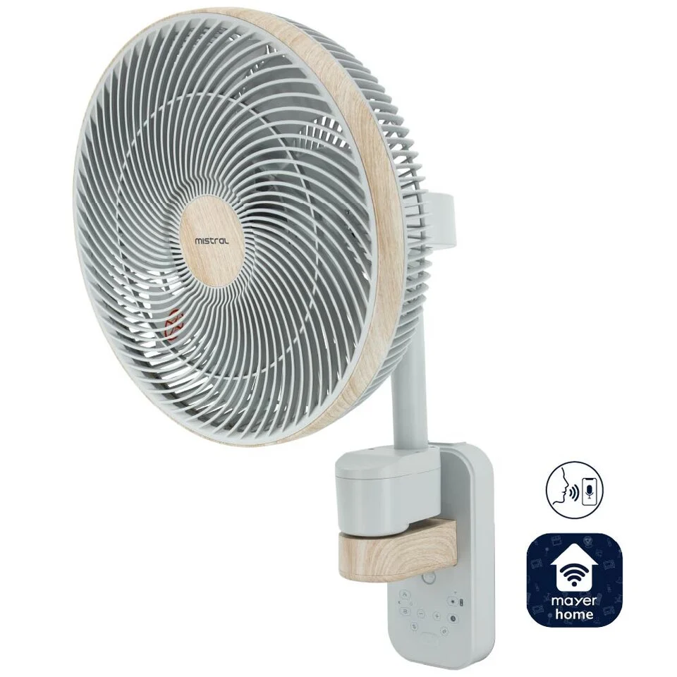 MWF1212DRW-G 12" DC WALL FAN WITH REMOTE AND WIFI