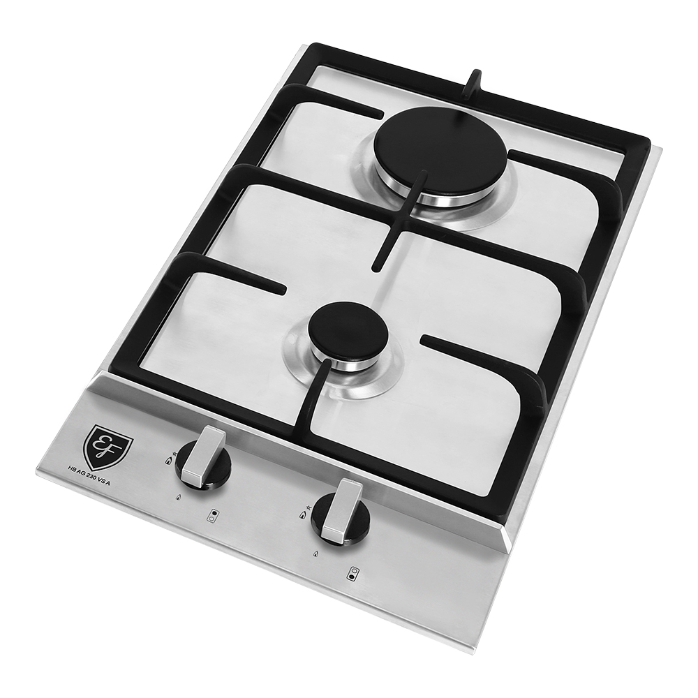 HBAG230VSA 30CM 2-BURNER GAS HOB
