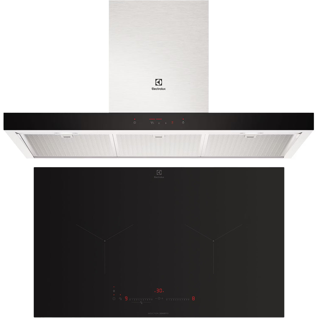 BUNDLE: ECT9744H 90CM CHIMNEY HOOD & EHI8255BE 80CM INDUCTION HOB / Free $70 Cold Storage Voucher & $50 MEGA Voucher