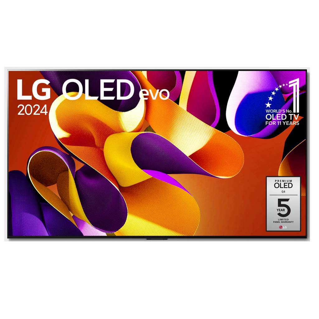 OLED83G4PSA 83" OLED EVO G4 4K SMART TV + FREE WALL MOUNT + $300 GROCERY VOUCHER + STAGE301 SPEAKER REDEEM FROM LG