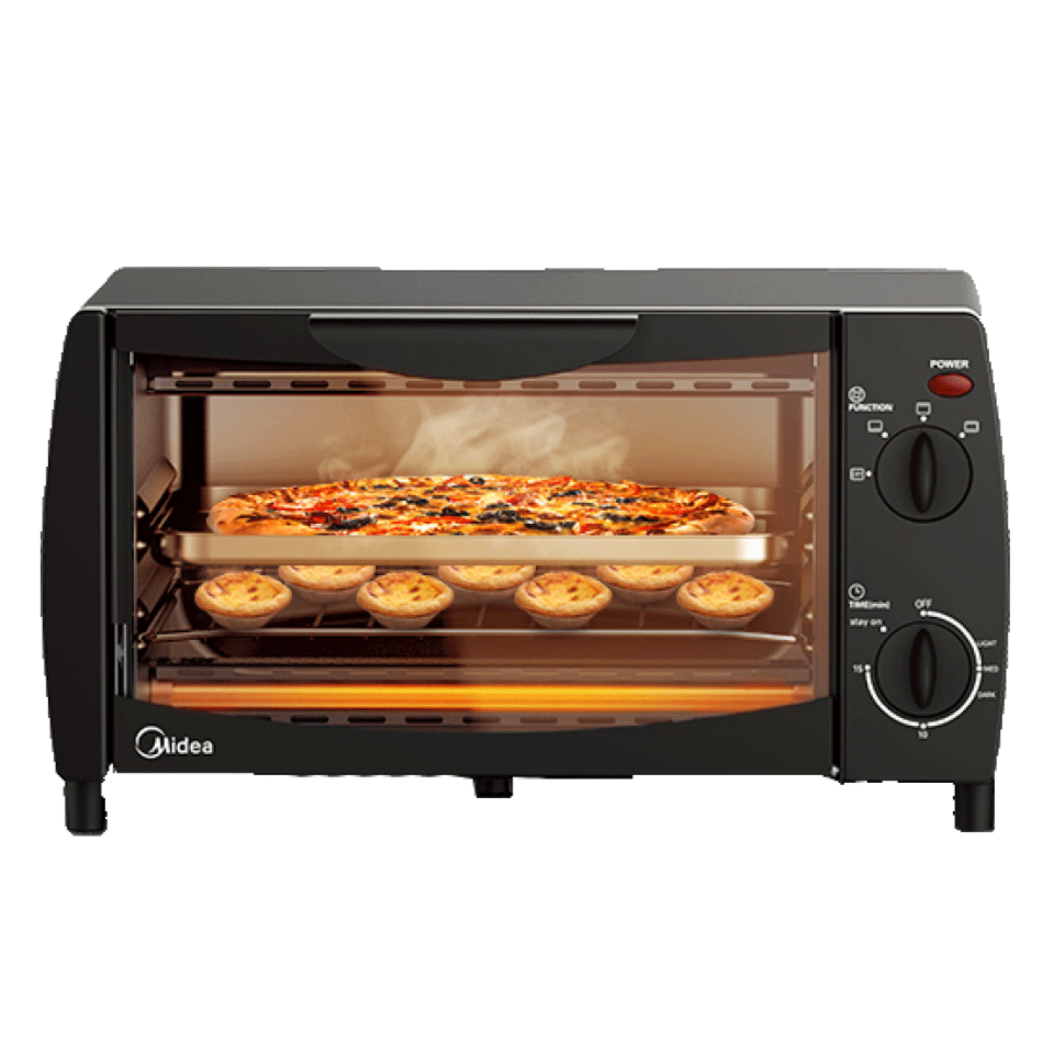 MEO-10BDW-BK 10L TOASTER OVEN