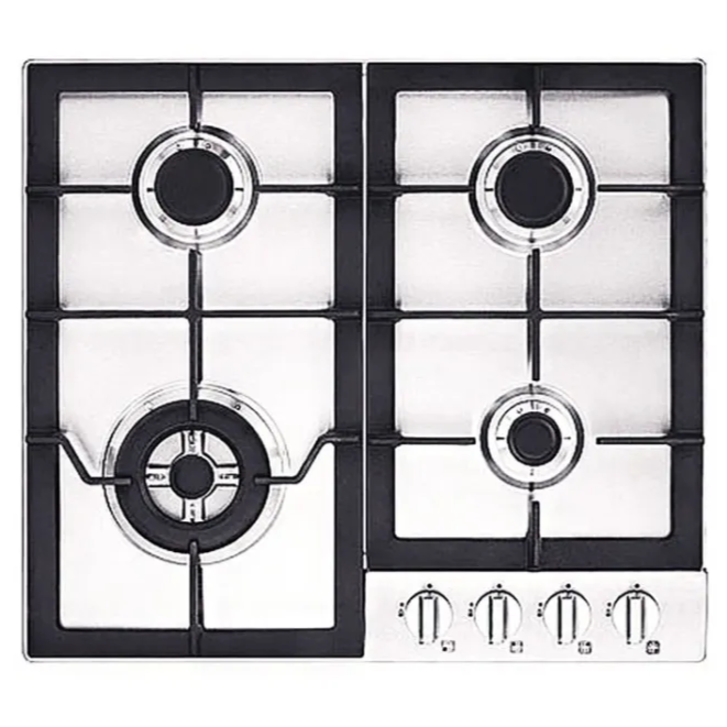 TA608TRSV 60CM 4-BURNER GAS HOB + FREE BASIC INSTALLATION