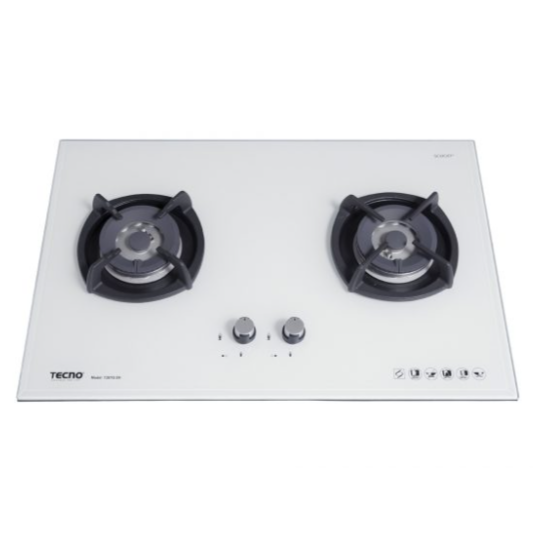 T28TGSV 75CM 2-BURNER GAS HOB + FREE BASIC INSTALLATION