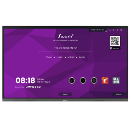 SW55TSG3E 55" INTERACTIVE TOUCH SCREEN DISPLAY (EDUCATION SERIES)