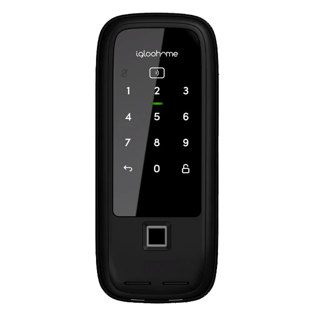 RM2F RIM LOCK METAL GATE 2 FINGERPRINT DIGITAL DOOR LOCK / Free Basic Installation