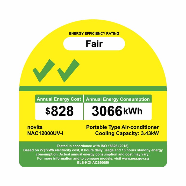 NAC12000UV-i 12000BTU 24m² 3-IN-1 PORTABLE AIRCON