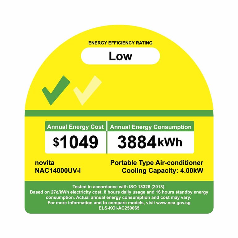 NAC14000UV-i 14000BTU 27m² 3-IN-1 PORTABLE AIRCON