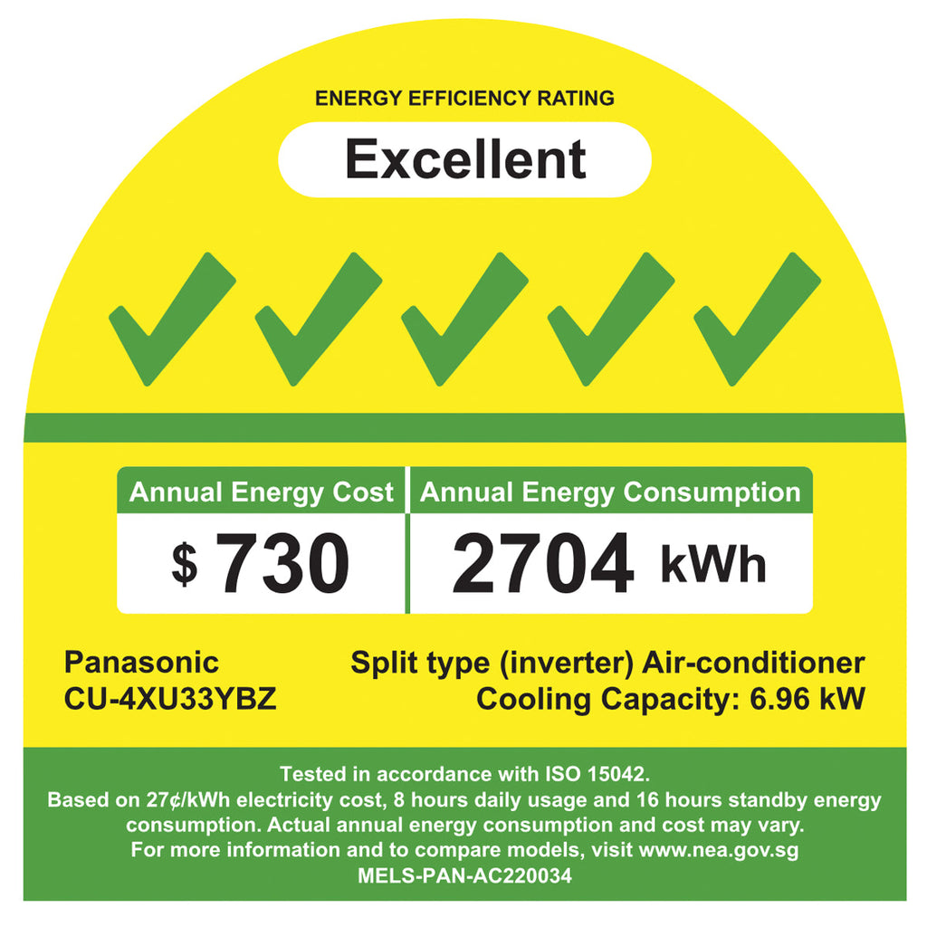 XU SYSTEM 4 AIRCON (9K x2 + 12K + 18K) & FREE INSTALLATION + $300 GROCERY VOUCHERS REDEEM FROM PANASONIC