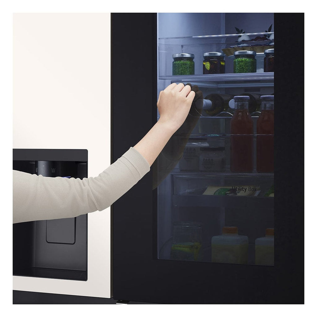 GS-X6104BE 628L INSTAVIEW SIDE-BY-SIDE DOOR-IN-DOOR FRIDGE / FREE GIFT BY LG