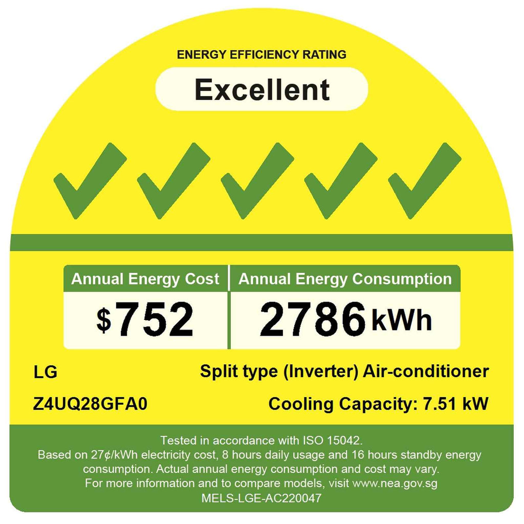 ARTCOOL+ SYSTEM 4 WIFI AIRCON (9K x3 + 24K) & FREE INSTALLATION / Free $300 Grocery Voucher Redeem From LG