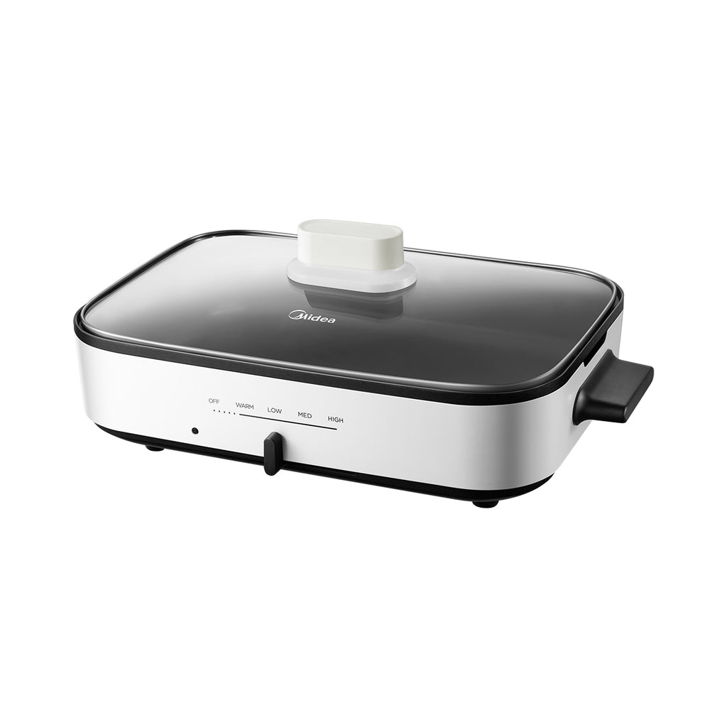 MEC-1036W 1.8L GRILL AND STEAMBOAT POT
