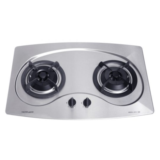 MINI 2SV 70CM 2-BURNER GAS HOB + FREE BASIC INSTALLATION