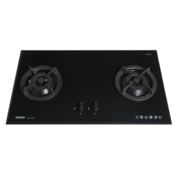 T222TGSV 90CM 2-BURNER GAS HOB + FREE BASIC INSTALLATION