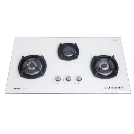 T3388TGSV 90CM 3-BURNER GAS HOB + FREE BASIC INSTALLATION