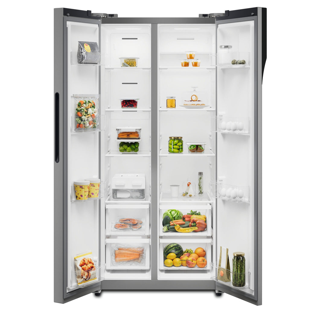 ESE5101B-A 507L SIDE-BY-SIDE DOOR FRIDGE / FREE $70 GROCERY VOUCHER REDEEM FROM AGENT