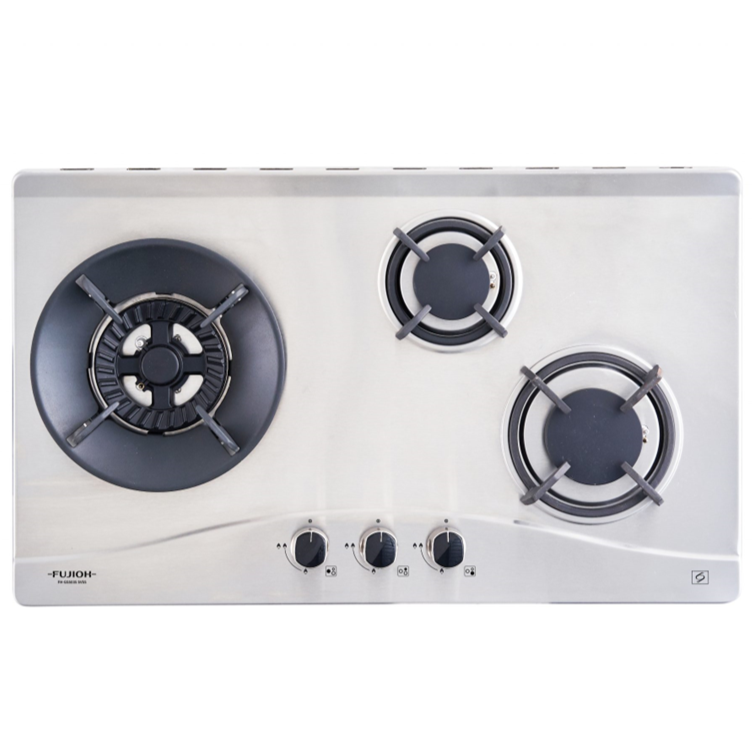 FH-GS5035 SVSS 3-BURNER STAINLESS STEEL GAS HOB
